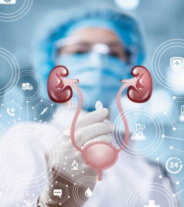 the concept of treatment of the urinary system with drugs.